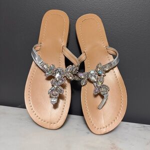 Bedazzled Jewel Sandals